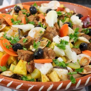 Carne de porco alentejana