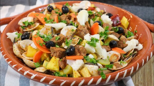 Carne de porco alentejana